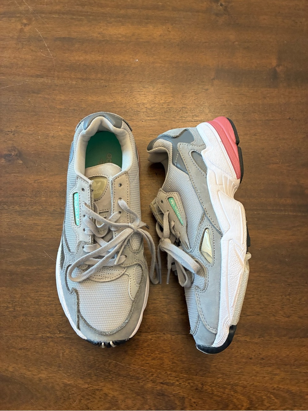 Adidas Falcon Sneakers Shoes Gray Women’s 6.5